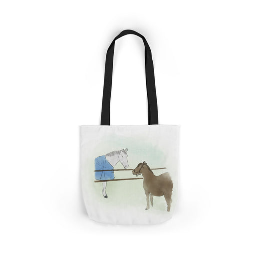 Canvas Tote Bag, 5-Color Straps