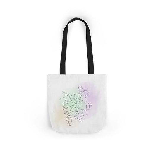 Canvas Tote Bag, 5-Color Straps